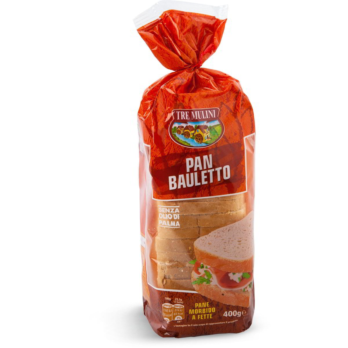 Pan Bauletto Bianco TRE MULINI 400g In Dettaglio Eurospin Spesa Online