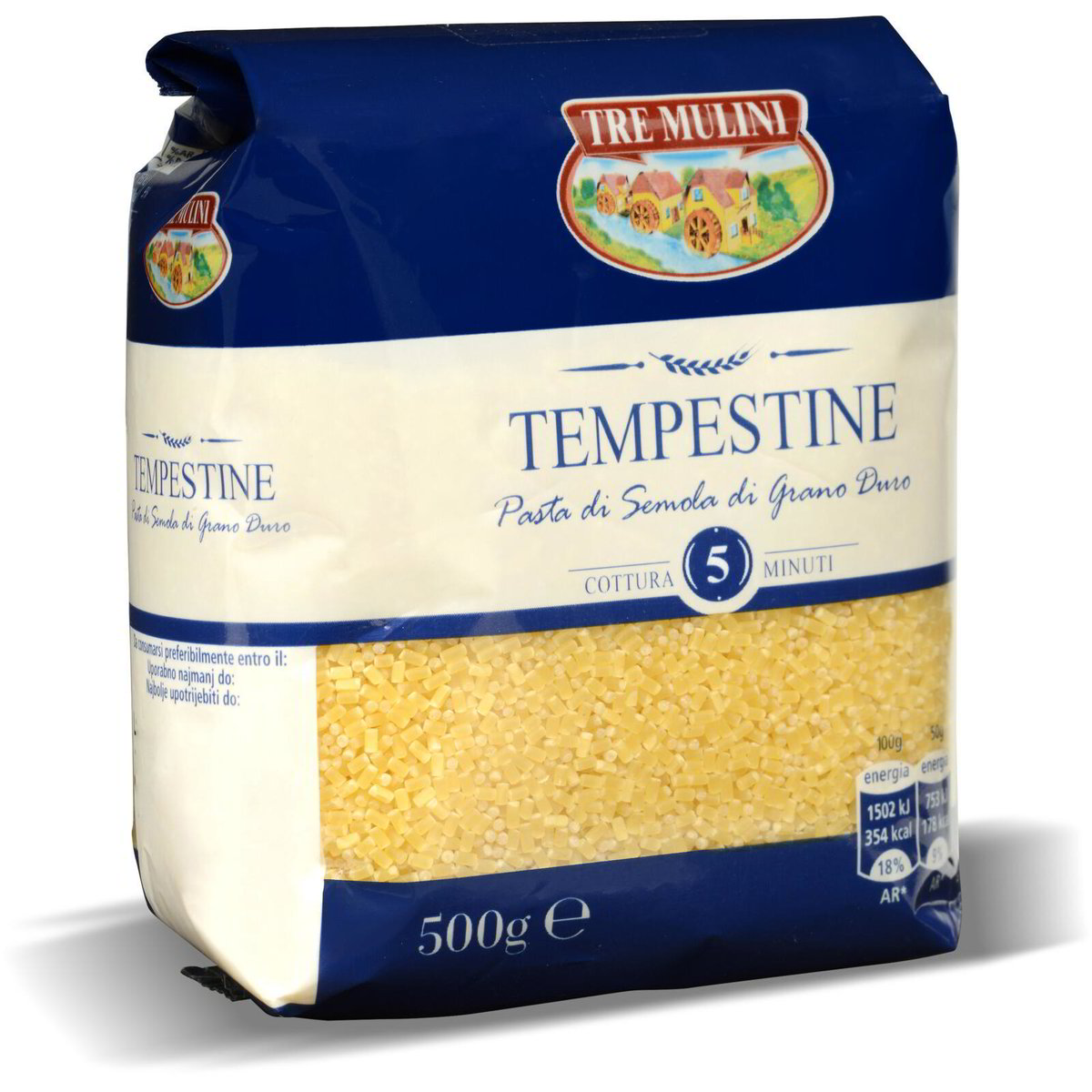 Pasta Tempestine TRE MULINI 500g In Dettaglio Eurospin Spesa Online