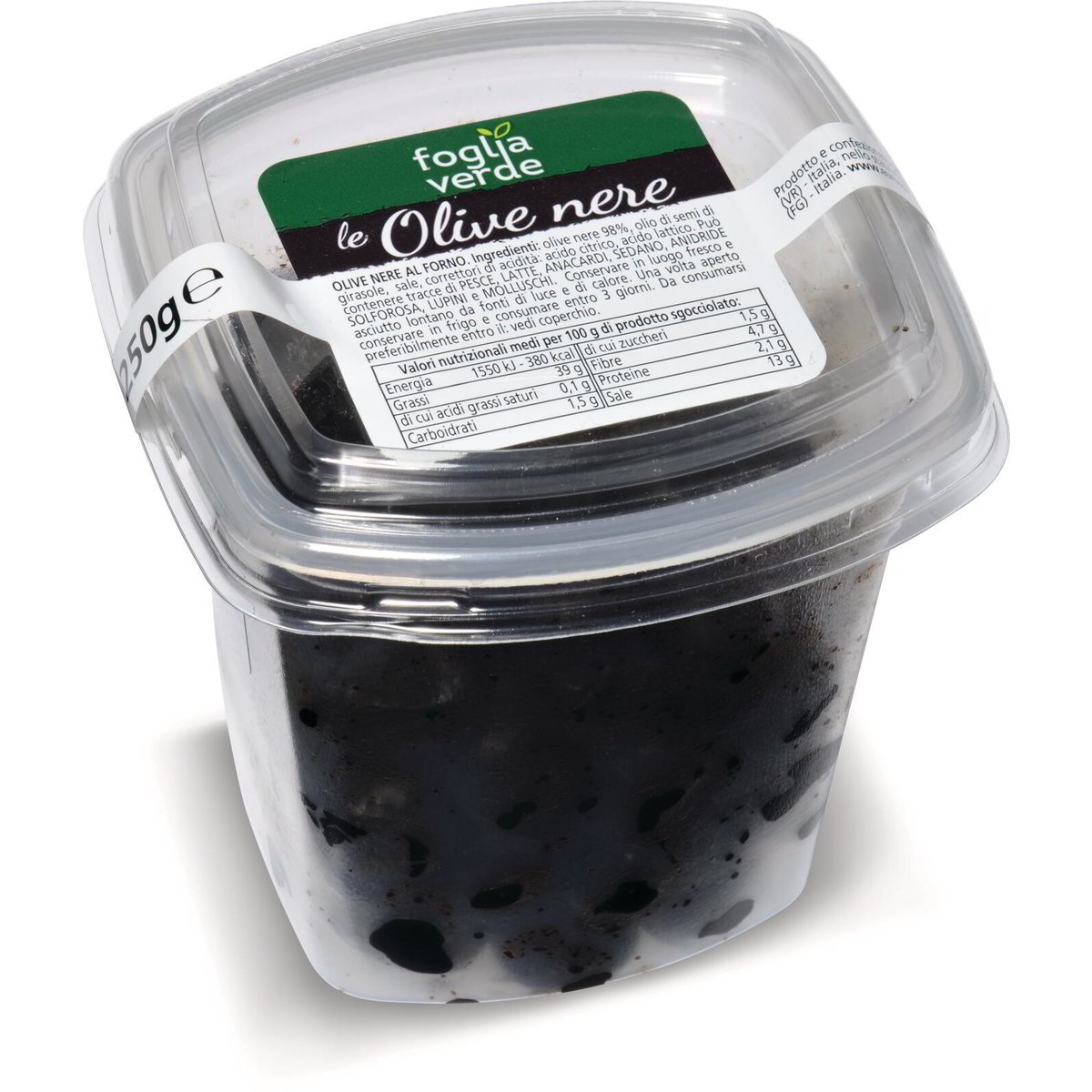 olive nere al forno da conservare