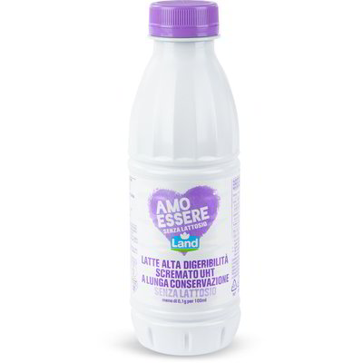 Latte alta digeribilità scremato a lunga conservazione senza lattosio AMO  ESSERE SENZA LATTOSIO 500ml in dettaglio