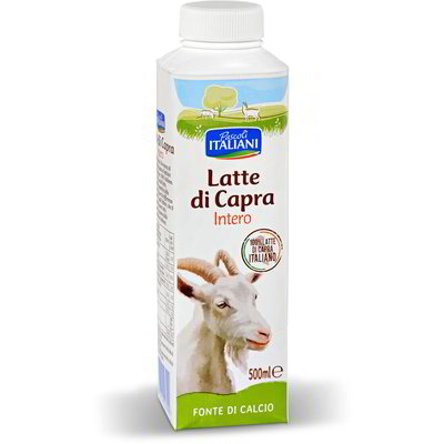 Latte di capra intero PASCOLI ITALIANI 500ml in dettaglio