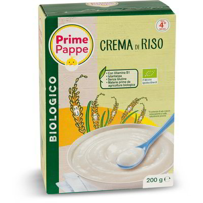 Crema di riso Bio PRIME PAPPE 200g in dettaglio