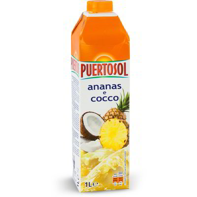 Bevanda con succo di ananas e cocco PUERTOSOL 1l in dettaglio