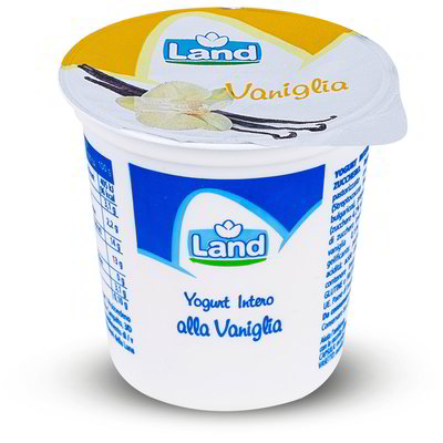 Yogurt intero alla vaniglia LAND 150g in dettaglio