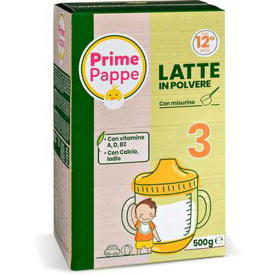 Latte in polvere PRIME PAPPE 500g in dettaglio