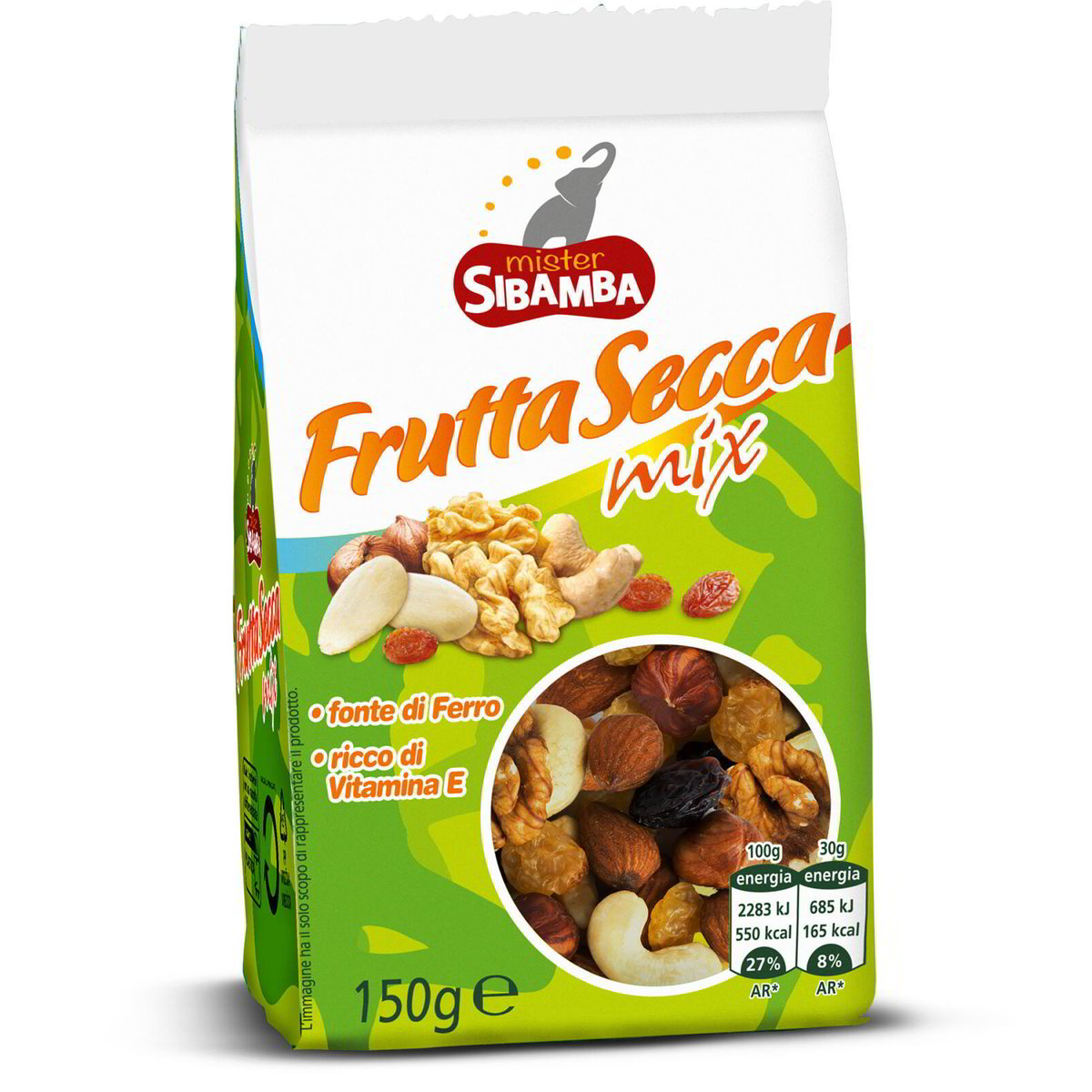 Frutta secca mix MISTER SIBAMBA 150g in dettaglio Eurospin Spesa Online