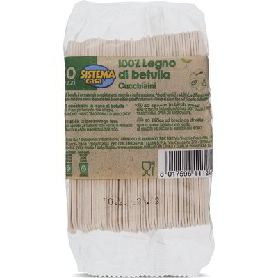 50 Mini Cucchiai In Legno Piccoli 6,8 Cm - Rotondi Per Spezie, Miele, Marmellata, Caffè, Sale Da Bagno