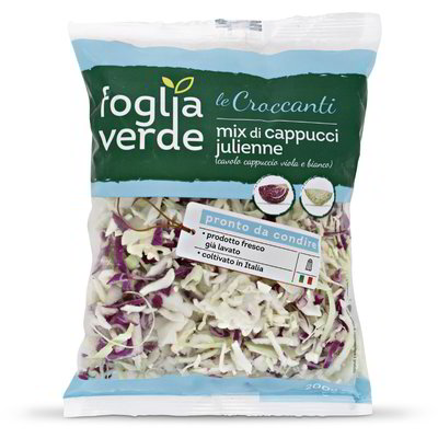 Julienne Mix Mix di cappucci julienne FOGLIA VERDE 200g ℮ in dettaglio