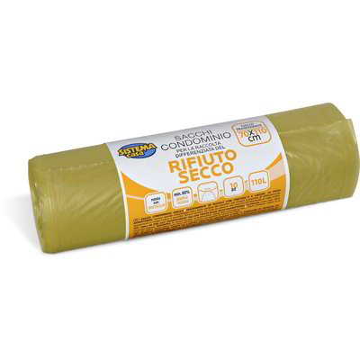 Sacchi Gialli Spazzatura 72x110 In LDPE | 20 Pz Super Resistenti - Foto 5