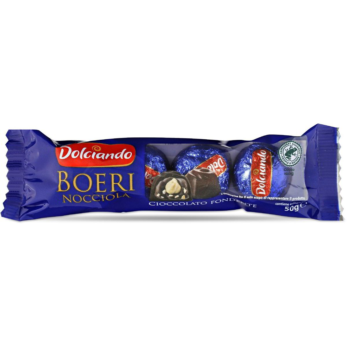 Boeri Ricetta Originale Boeri di cioccolato fondente ripieni di nocciola DOLCIANDO 50g ℮ in ...